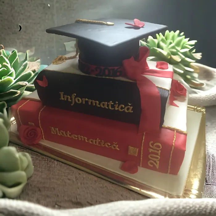 Tort de aniversare realizat de Cofetăria Sicopan Deva