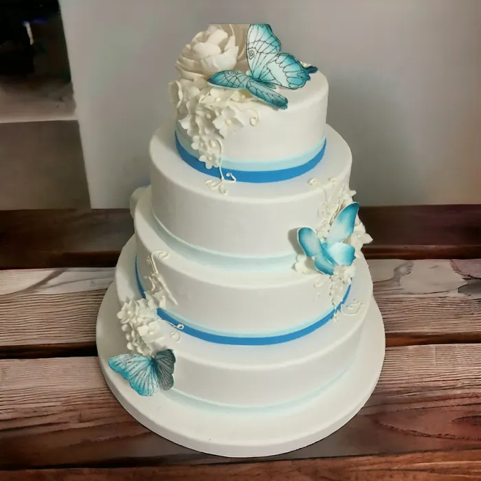 Tort de nuntă realizat de Cofetăria Sicopan Deva